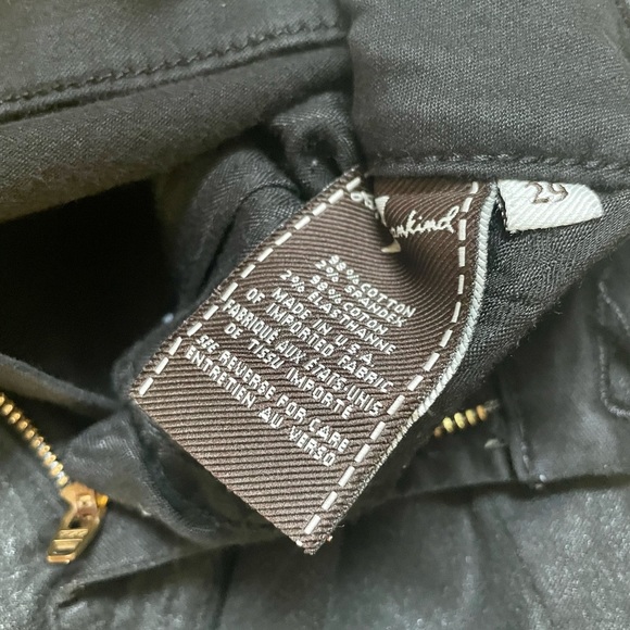 7 For All Mankind Coated Sheen Jeans - Picture 4 of 5